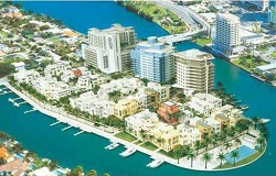 Aqua Gorlin Condo in Miami Beach Forida Photo of Aqua Gorlin Waterfront Condo on Allison Island in Miami Beach FL