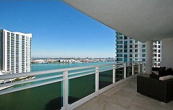 Carbonell Condo in Brickell Key Miami Florida Photo of Carbonell Waterfront Condo in Brickell Key Miami FL