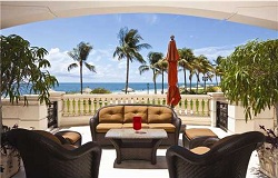 Fisher Island luxury waterfront condo in Miami Beach FL Photo of luxury waterfront condo in Fisher Island Miami Beach Florida