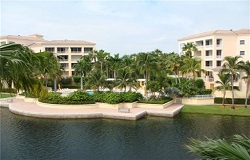 Ocean Club Lake Villa Three Condo in Key Biscayne Forida Photo of Ocean Club Lake Villa Three Waterfront Condo in Key Biscayne FL