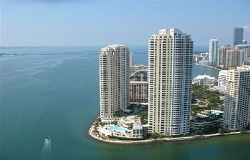 One Tequesta Point Condo in Brickell Key Miami Florida Photo of One Tequesta Point Waterfront Condo in Brickell Key Miami FL