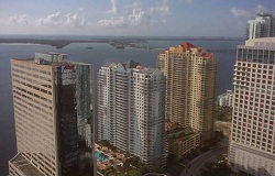 Plaza on Brickell Condo in Brickell Miami Florida Photo of Plaza on Brickell Waterfront Condo in Brickell Miami FL