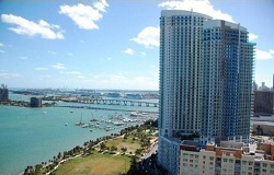 Quantum on the Bay Condo in Downtown Miami Forida Photo of Quantum on the Bay Waterfront Condo in Downtown Miami FL