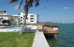 Sandpiper Villas Condo in Miami Beach Forida Photo of Sandpiper Villas Waterfront Condo in Miami Beach FL