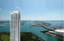 Ten Museum Park Condo in Downtown Miami Forida Photo of Ten Museum Park Waterfront Condo in Downtown Miami FL