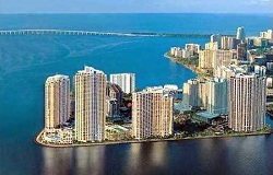 Three Tequesta Point Condo in Brickell Key Miami Florida Photo of Three Tequesta Point Waterfront Condo in Brickell Key Miami FL